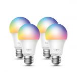 TP-Link Tapo L530E(4-pack) Smart Wi-Fi Light Bulb, Multicolor